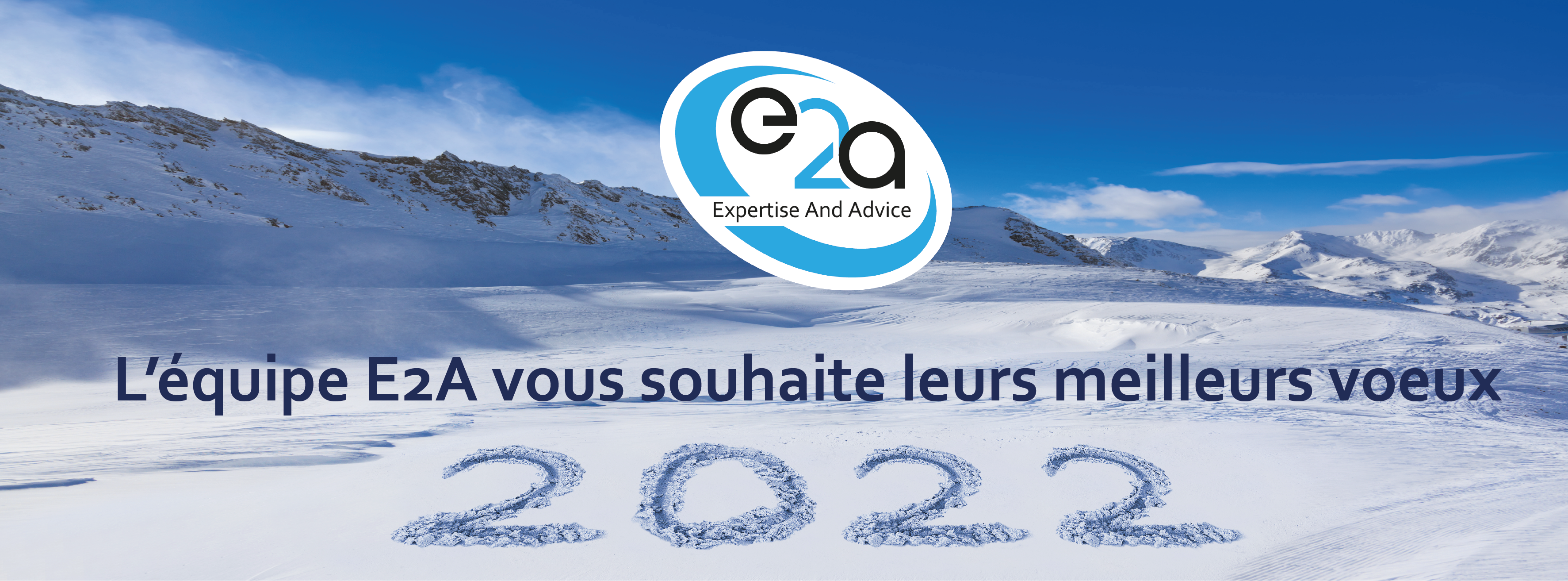 E2A expert comptable vous souhaite une bonne année 2022