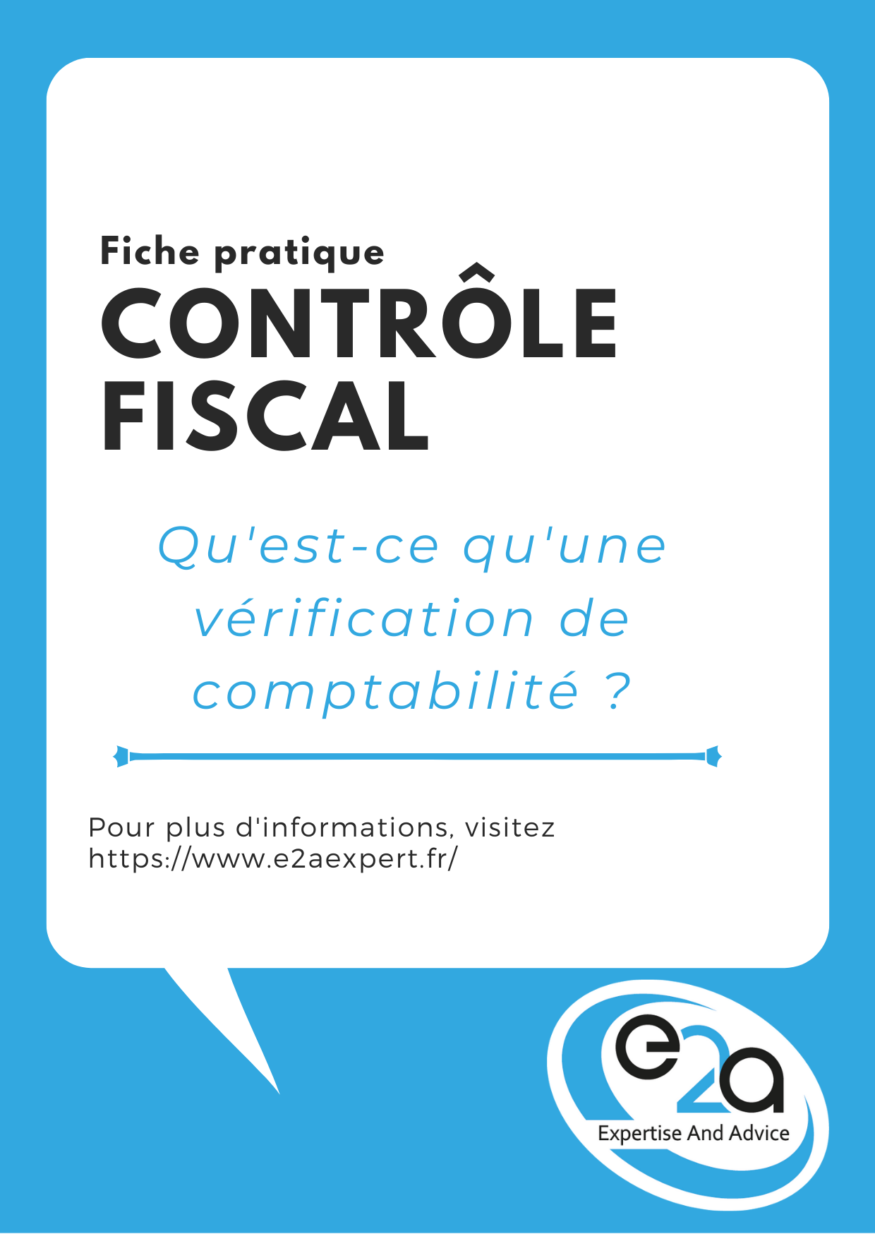 Fiche pratique contrôle fiscal n°2