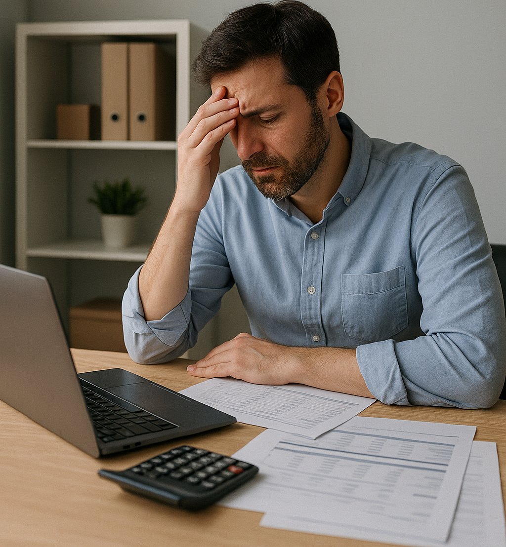 Stress financier d’une petite entreprise en 2025